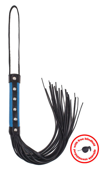 Whip blue velour with blindfold 2015-12-11