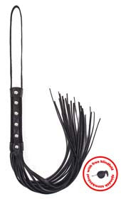 Whip black velour with blindfold 2015-12-11