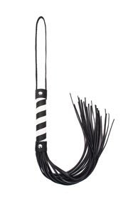 Whip black & white leather with blindfold 2015-12-11